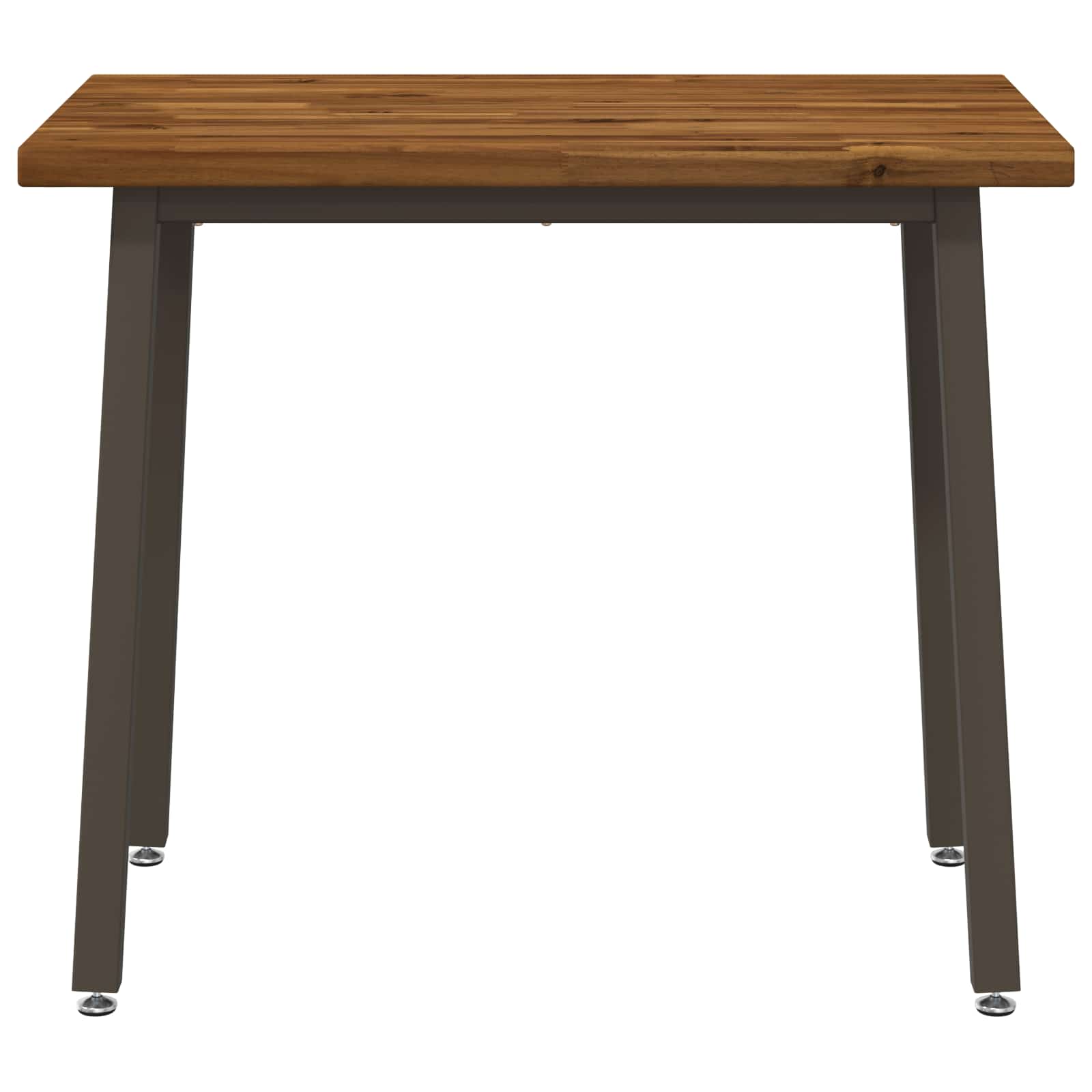 110 x 55 x 75 cm Massief Acaciahout Natuurlijk en Koffie image 3