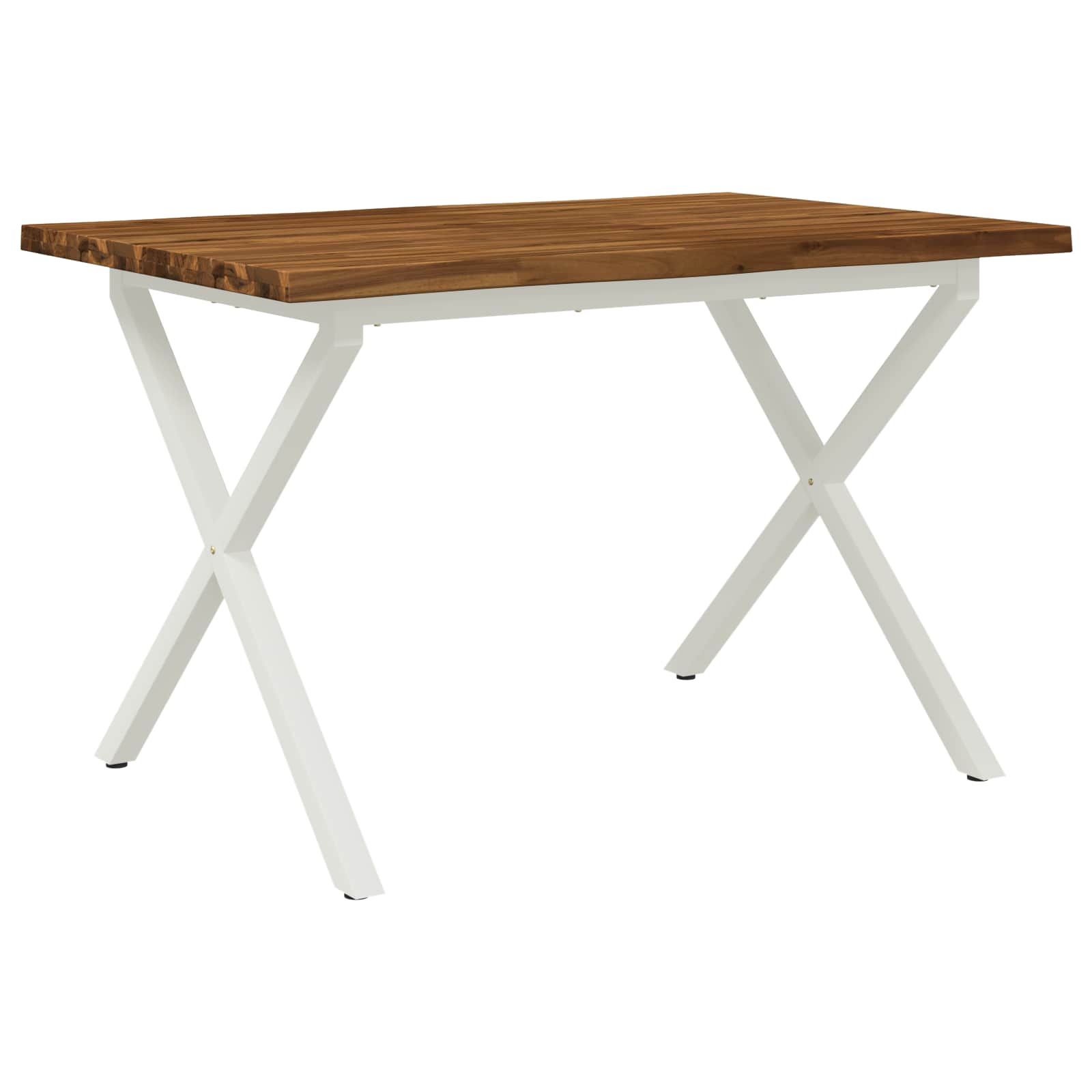 vidaXL Masa de dining cu margine vie 90 x 55 x 75 cm