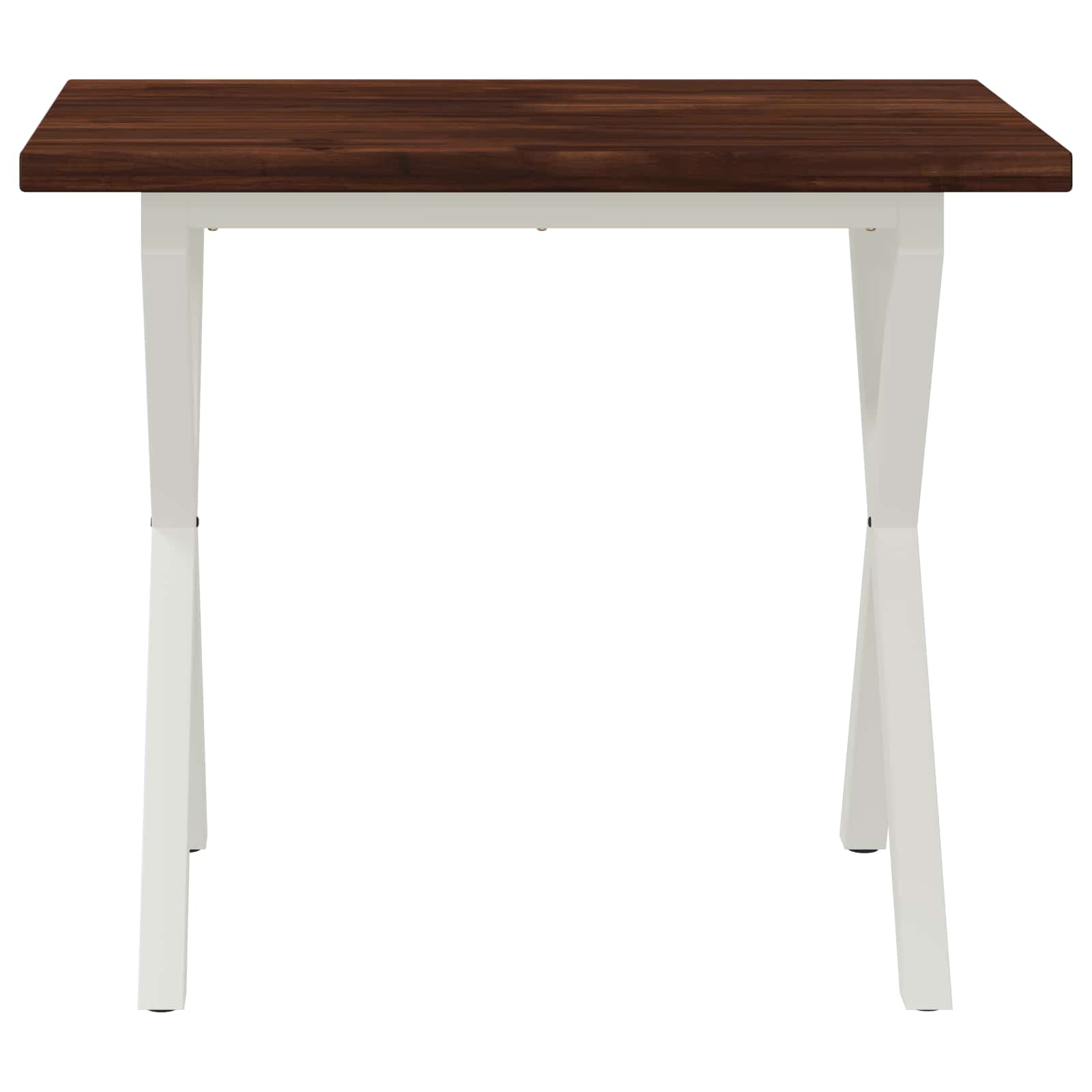 Τετράγωνο Τραπέζι Φαγητού 110 x 55 x 75 cm Στερεό Ξύλο Ακακίας - Image 4