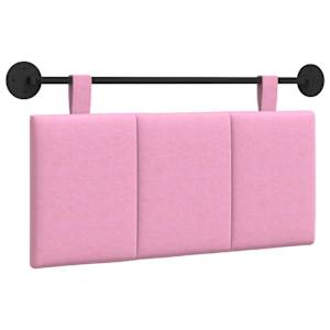 Závěsné čelo postele Růžová Textil - obrázek 2