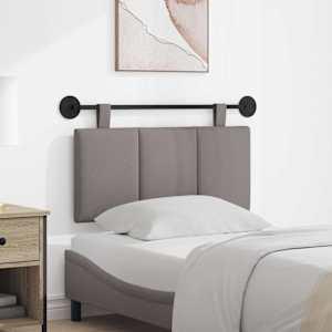 Viseče vzglavje postelje Taupe Blago