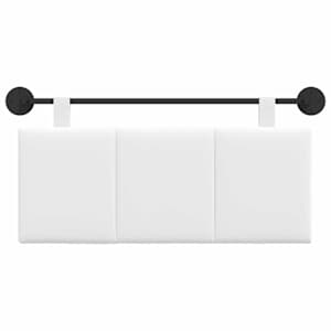 Závěsné čelo postele Bílý Textil - obrázek 5