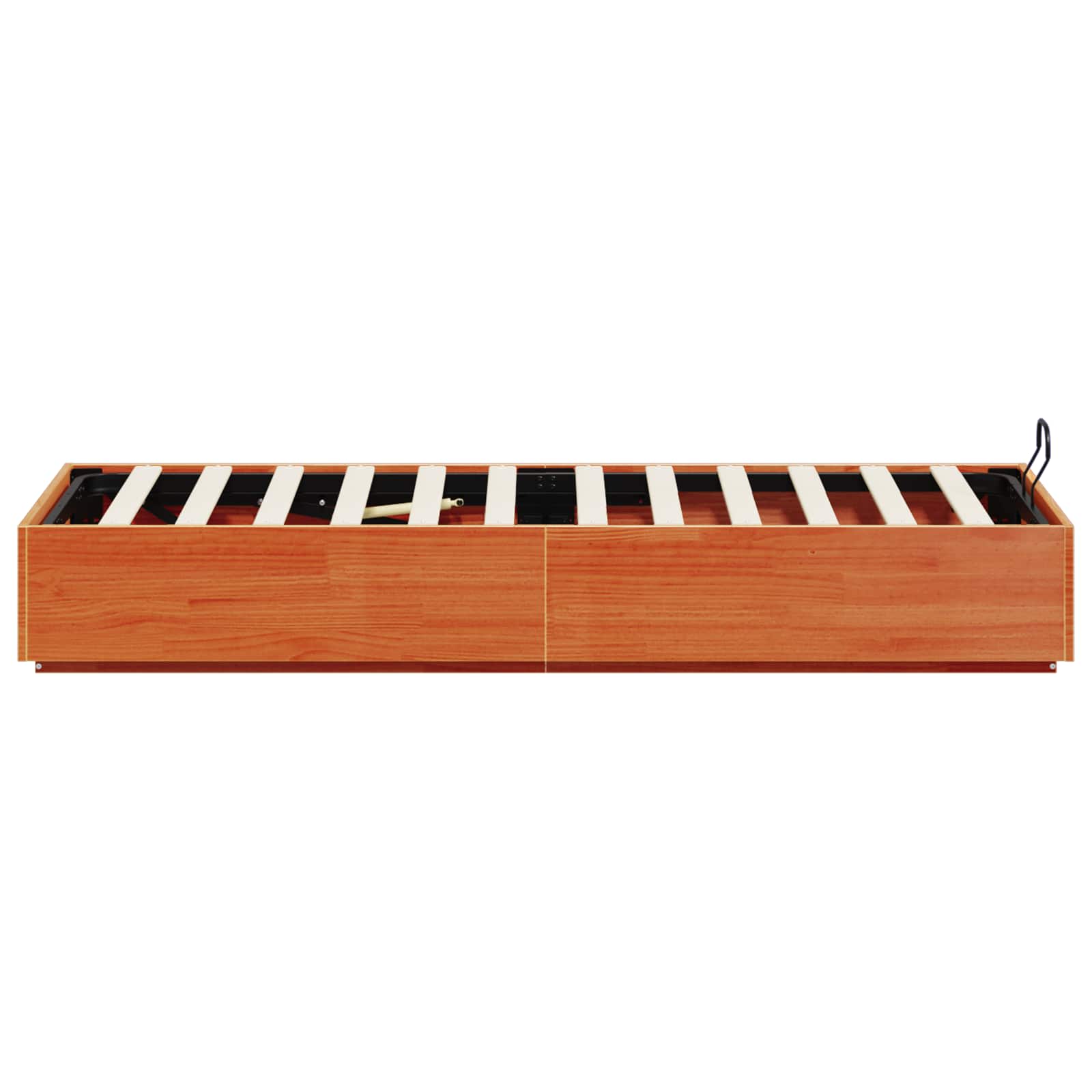 Ottoman Bedframe Waskleur Bruin 80 x 200 cm Massief grenenhout image 8