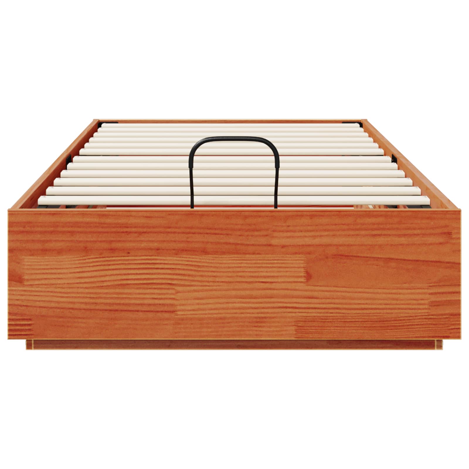 Ottoman Bedframe Wasbruin 100 x 200 cm Massief grenenhout image 7