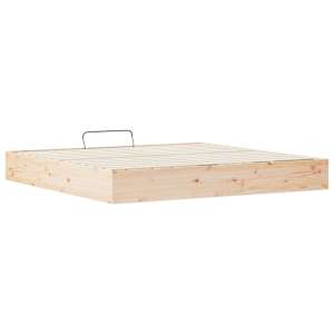 Otomanová postel s úložným prostorem Přírodní 180 x 200 cm - obrázek 7