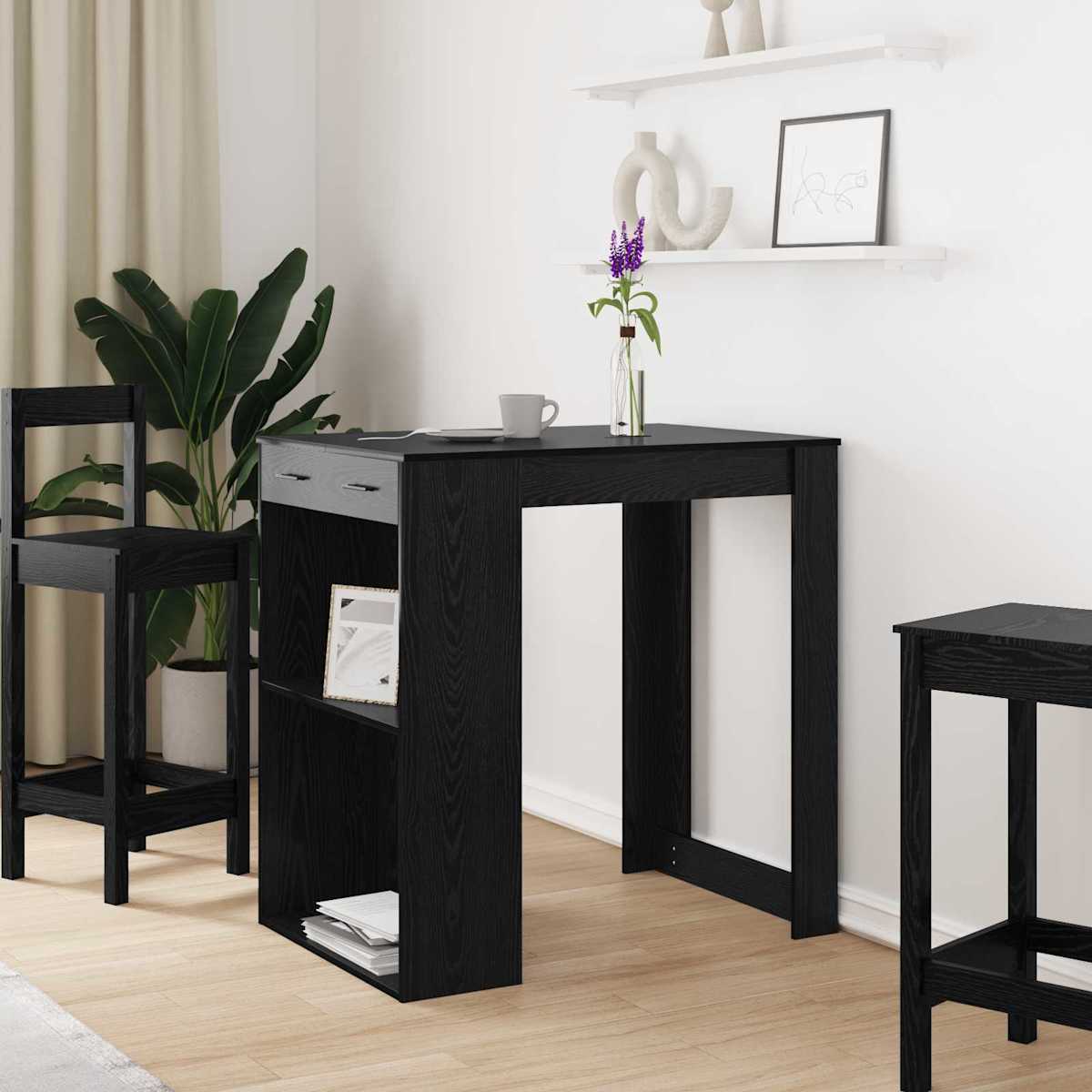 Barbord 102 x 70 x 103,5 cm Konstrueret træ Rektangulær