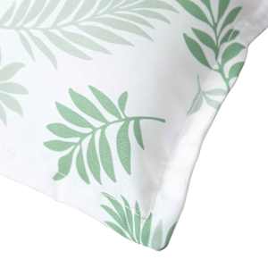 Venkovní polštář 2 pcs Jemný vzor listů 100 x 50 x 7 cm Textil - obrázek 8