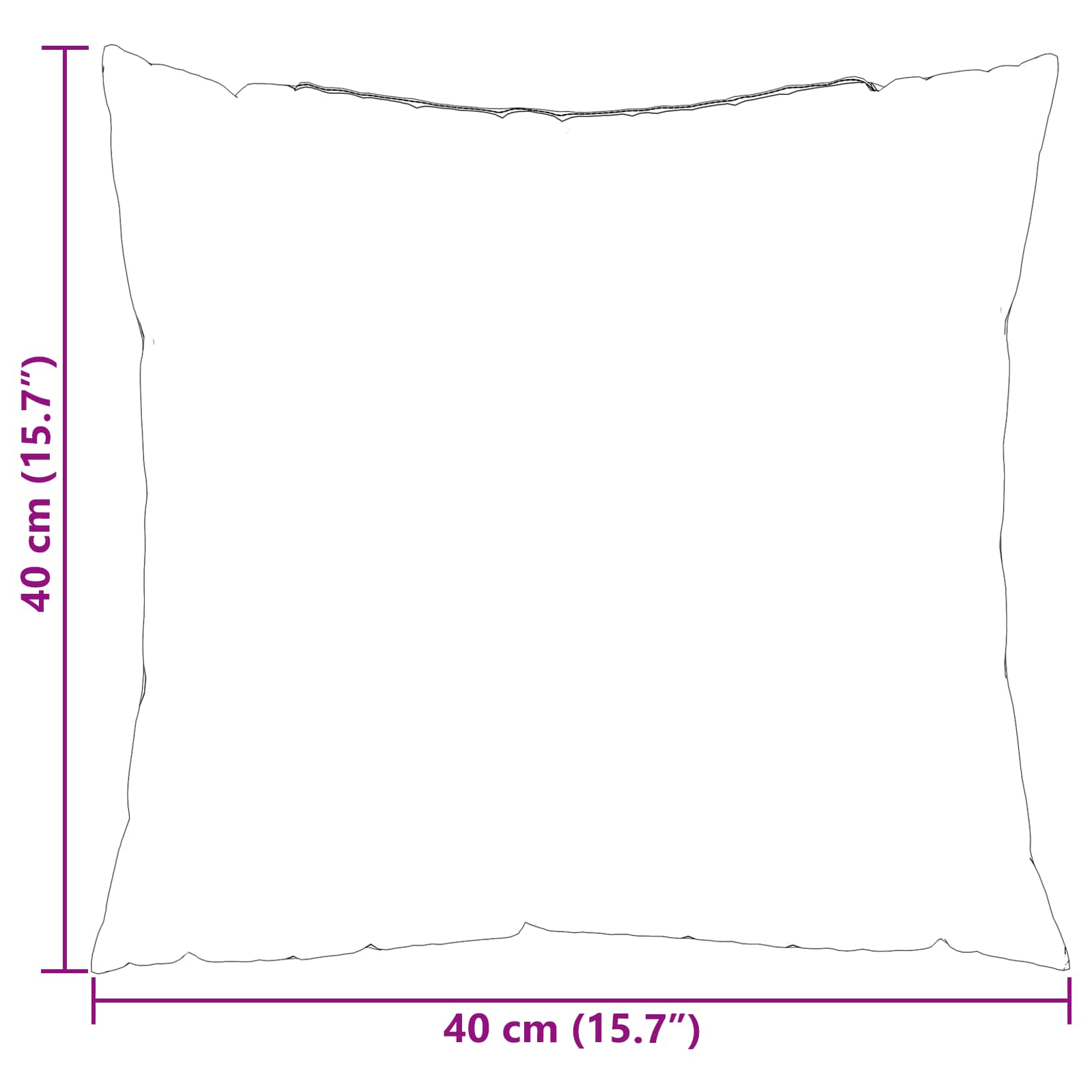 Buiten Kussen Geruit 4 pcs Grijs Ruit 40 x 40 cm Stof image 8