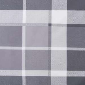 Venkovní polštář Kostkovaný 4 pcs Šedá kostka 50 x 50 cm Textil - obrázek 7