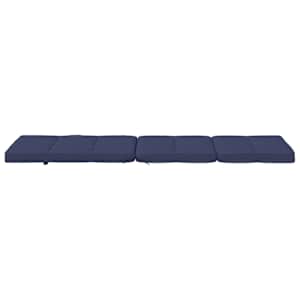 Venkovní polštář 2 pcs Námořnická modrá 180 x 55 x 7 cm Textil - obrázek 6
