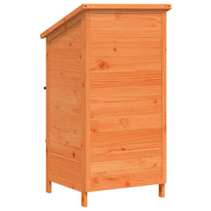 Zahradní shed Hnědá 59 x 56 x 113,5 cm Kompozitní dřevo - obrázek 7