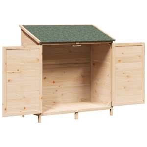 Zahradní shed Přírodní 106,5 x 56 x 113,5 cm Kompozitní dřevo - obrázek 3