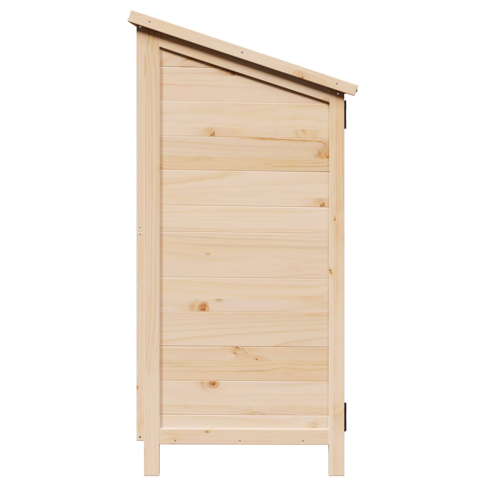Tuinschuur Naturel 106,5 x 56 x 113,5 cm Bewerkt hout image 5