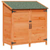 vidaXL Aiashed Pruun 106 x 56 x 113,5 cm Tugev kuusepuit