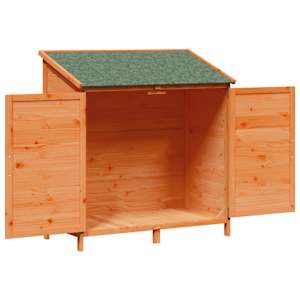 Zahradní shed Hnědá 106,5 x 56 x 113,5 cm Kompozitní dřevo - obrázek 4