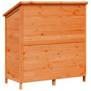 Zahradní shed Hnědá 106,5 x 56 x 113,5 cm Kompozitní dřevo - obrázek 7