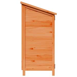 Zahradní shed Hnědá 106,5 x 56 x 113,5 cm Kompozitní dřevo - obrázek 6