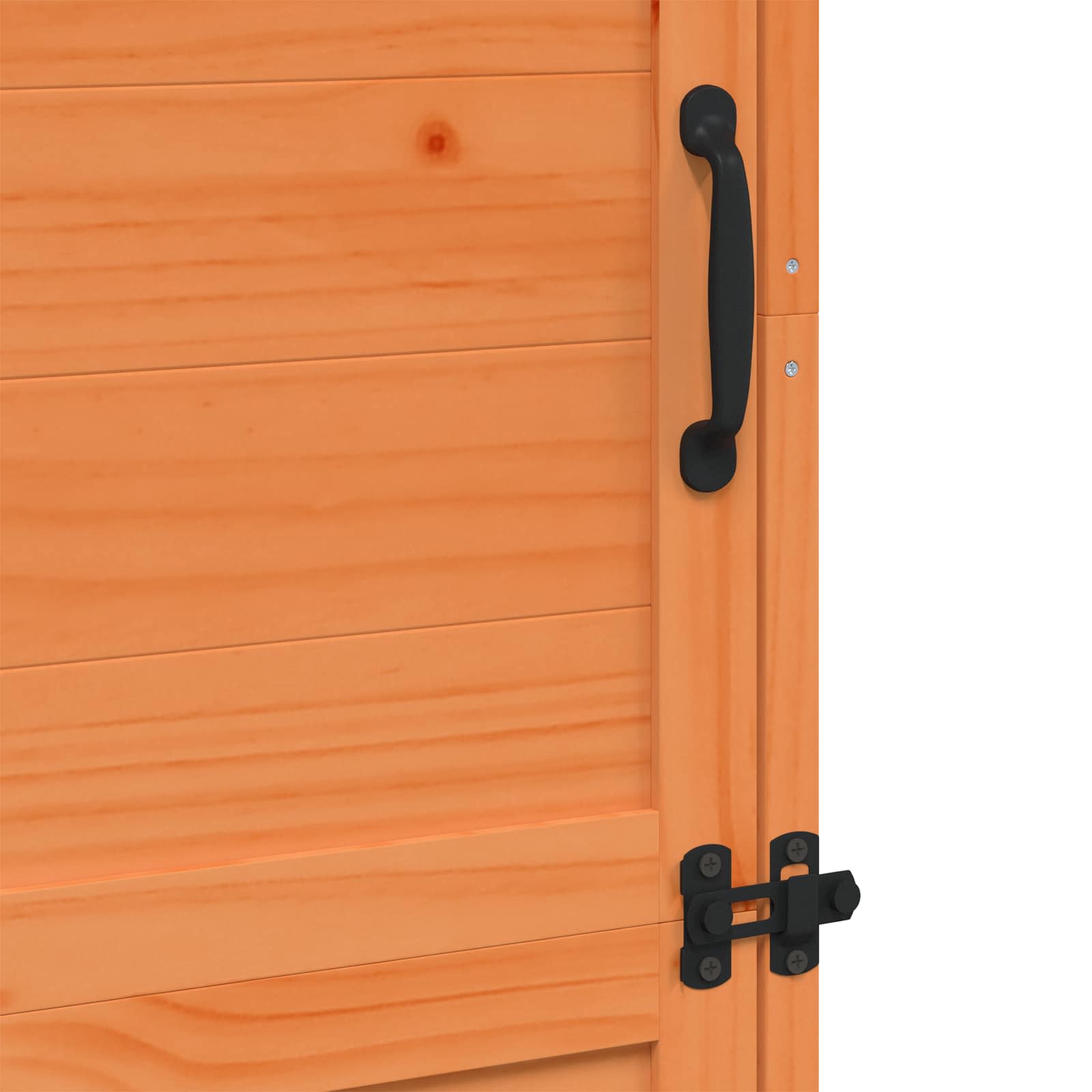 Tuinschuur Bruin 59,5 x 56 x 176,5 cm Bewerkt hout image 9