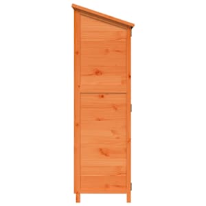 Zahradní shed Hnědá 59,5 x 56 x 176,5 cm Kompozitní dřevo - obrázek 6