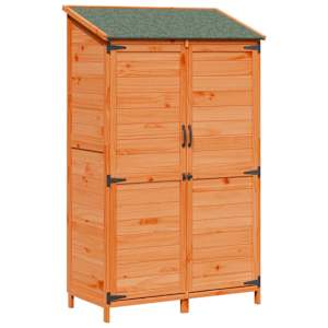 Zahradní shed Hnědá 106,5 x 56 x 176 cm Kompozitní dřevo - obrázek 2