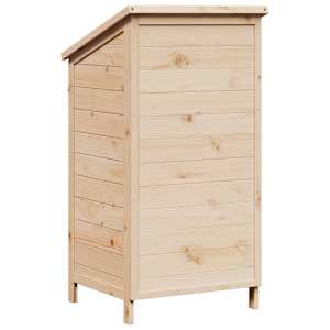 Zahradní shed Přírodní 59 x 56 x 113,5 cm Masivní jedlové dřevo - obrázek 7