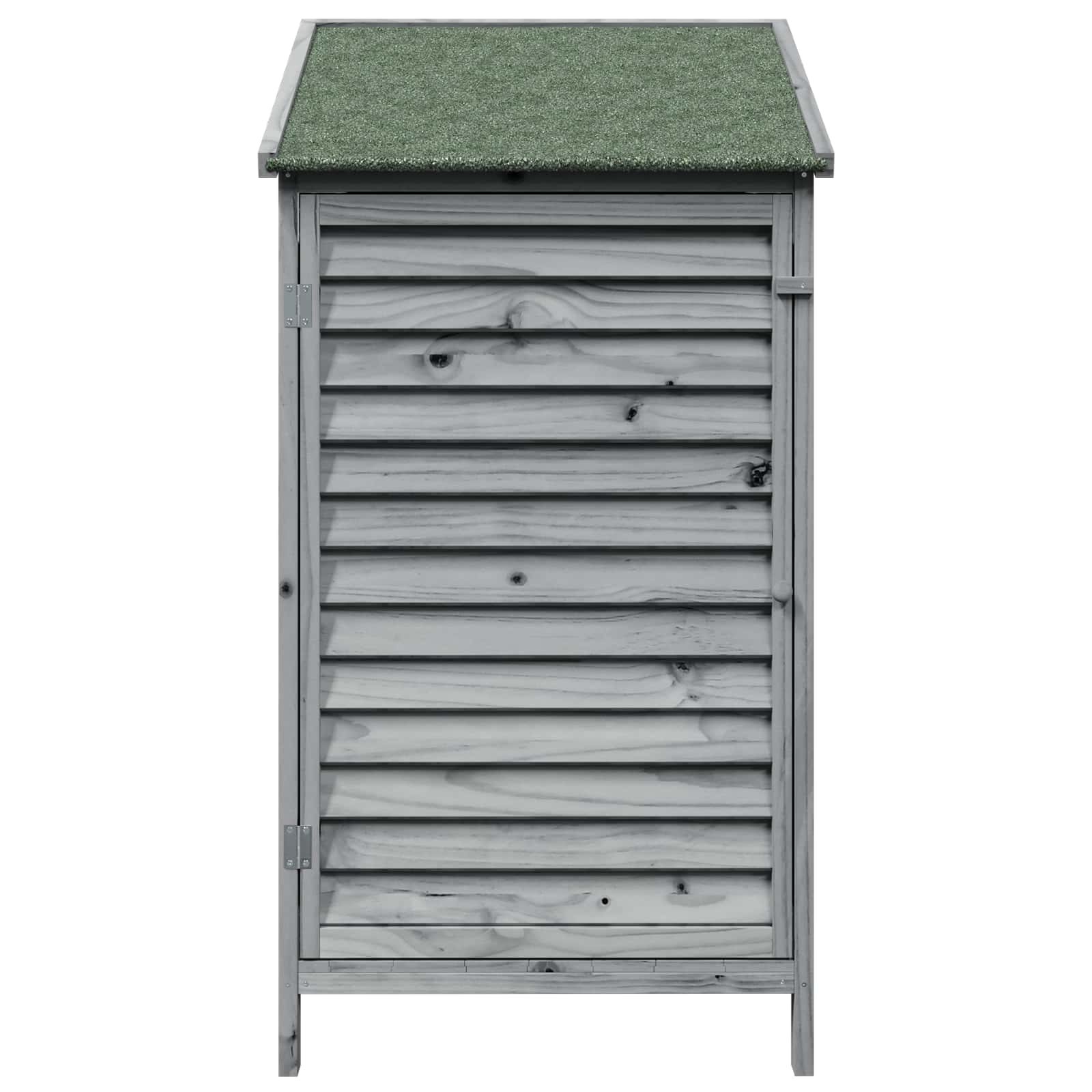 Tuinschuur Grijs 59 x 56 x 113,5 cm Massief Vurenhout image 5