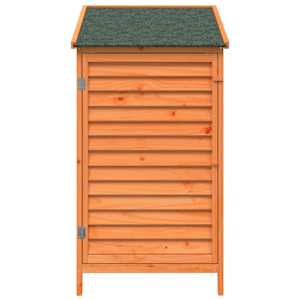 Zahradní shed Hnědá 59 x 56 x 113,5 cm Masivní jedlové dřevo - obrázek 5