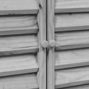 Zahradní shed Šedá 106 x 56 x 113,5 cm Masivní jedlové dřevo - obrázek 9