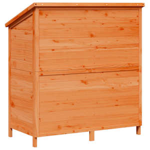 Zahradní shed Hnědá 106 x 56 x 113,5 cm Masivní jedlové dřevo - obrázek 7