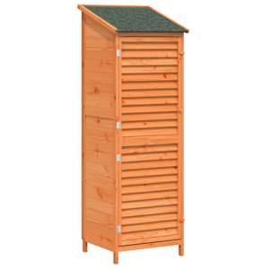 vidaXL Aiashed katusega Pruun 59 x 56 x 176 cm Tugev kuusepuit