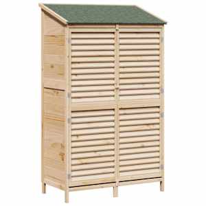 Zahradní shed Přírodní 106 x 56 x 176,5 cm - obrázek 2