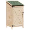 vidaXL Aiashed Naturaalne 59,5 x 56 x 113,5 cm Tugev kuusepuit