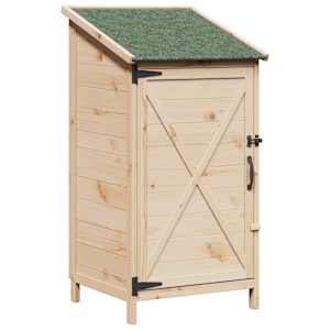 vidaXL Aiashed Naturaalne 59,5 x 56 x 113,5 cm Tugev kuusepuit