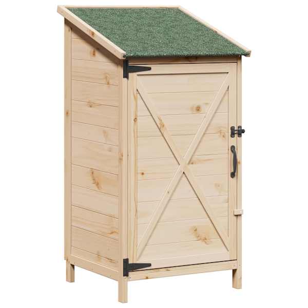 vidaXL Aiashed Naturaalne 59,5 x 56 x 113,5 cm Tugev kuusepuit