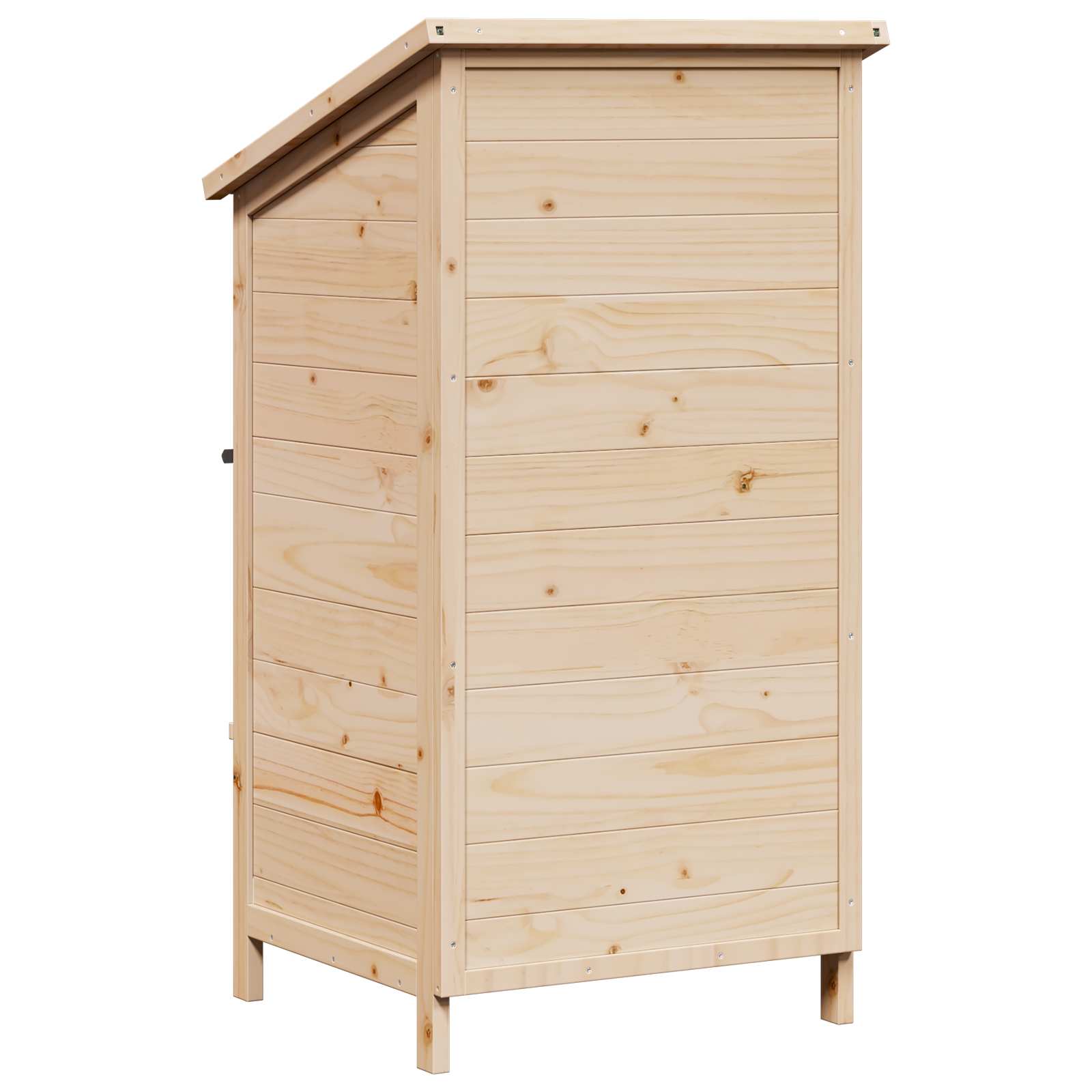Vrtno skladišče Naravna 59,5 x 56 x 113,5 cm Inženirski les - slika 7