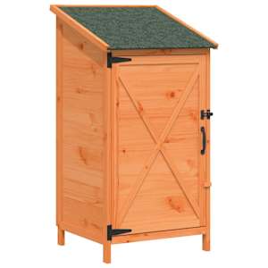 Zahradní shed Hnědá 59,5 x 56 x 113,5 cm Kompozitní dřevo - obrázek 2