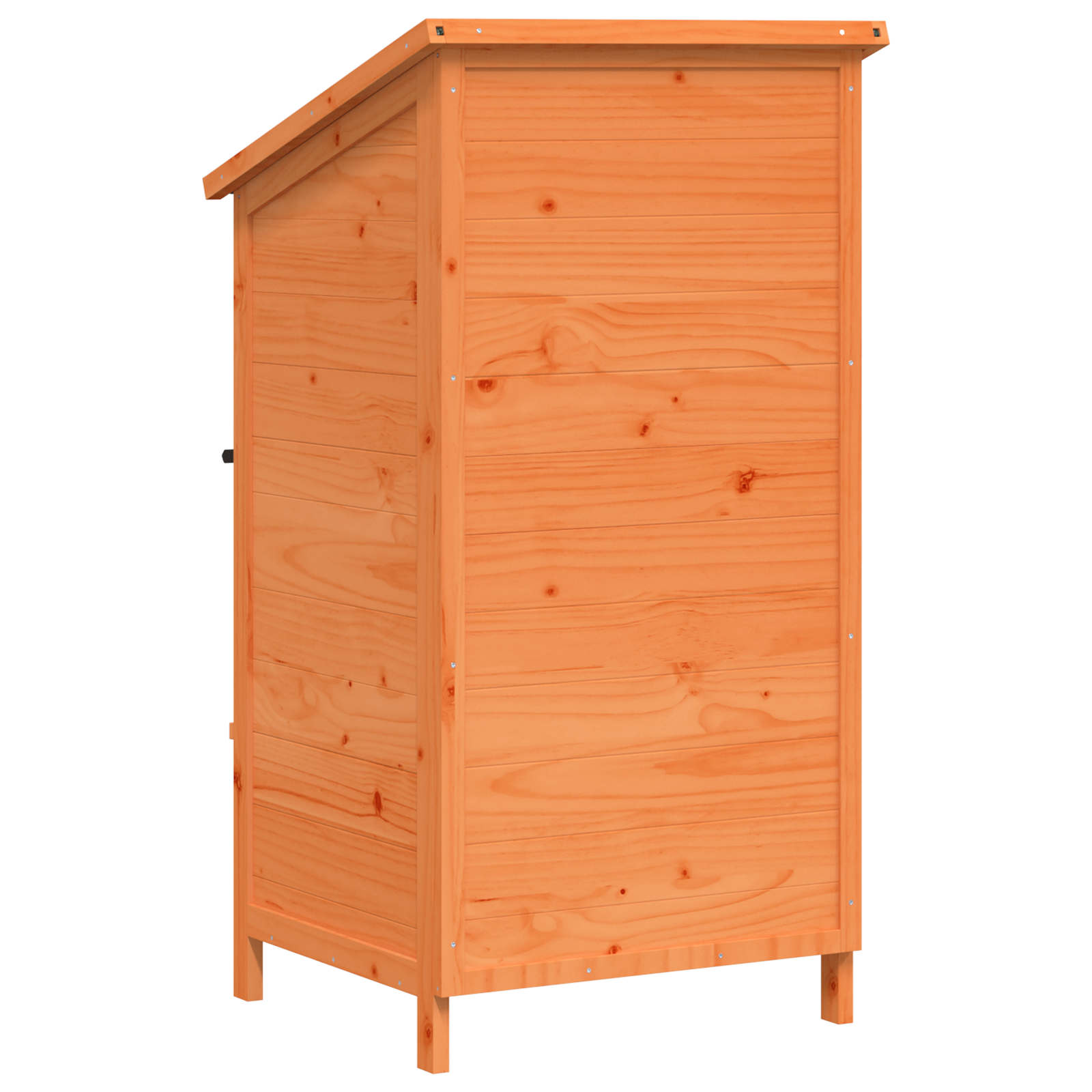 Tuinschuur Bruin 59,5 x 56 x 113,5 cm Bewerkt hout image 7