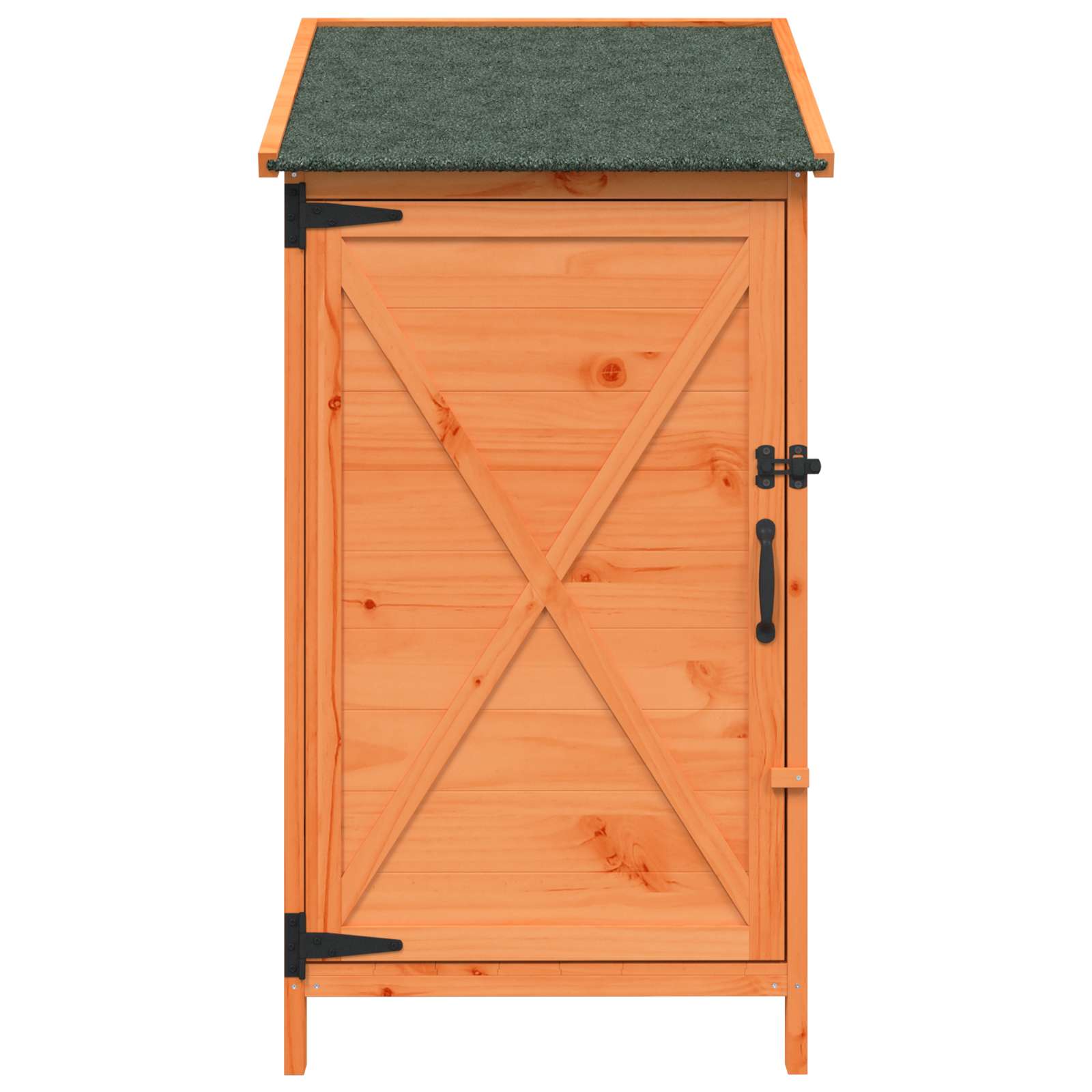 Tuinschuur Bruin 59,5 x 56 x 113,5 cm Bewerkt hout image 5