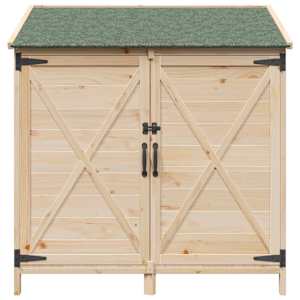Zahradní shed se střechou Přírodní 106 x 56 x 113,5 cm - obrázek 5