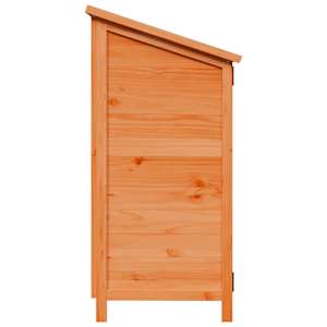 Zahradní shed Hnědá 106 x 56 x 113,5 cm Masivní jedlové dřevo - obrázek 6