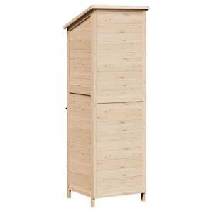 Zahradní shed se střechou Přírodní 59,5 x 56 x 176,5 cm - obrázek 7