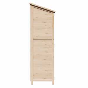 Zahradní shed se střechou Přírodní 59,5 x 56 x 176,5 cm - obrázek 6