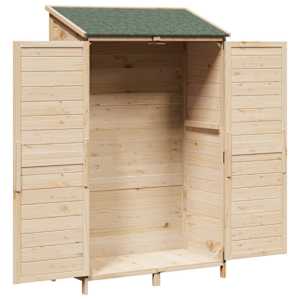 Zahradní shed se střechou Přírodní 106 x 56 x 176,5 cm - obrázek 4