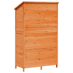 Zahradní shed Hnědá 106 x 56 x 176,5 cm Kompozitní dřevo - obrázek 7