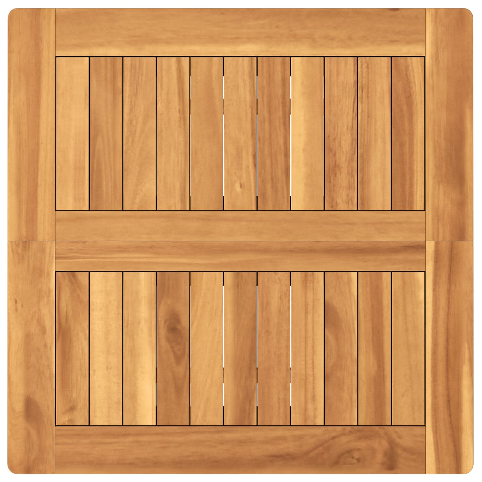 Buitenbarset 3 pcs Onbehandeld Massief Teakhout image 5