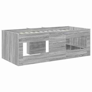 Dětská vysoká postel 2 pcs Šedý Sonoma 98.5 x 200 cm - obrázek 5