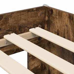 Dětská vysoká postel 2 pcs Staré dřevo 98.5 x 200 cm - obrázek 6