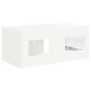 Dětská vysoká postel 2 pcs Bílá 163 x 101,1 x 68,5 cm - obrázek 5