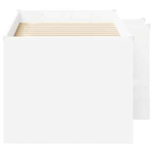 Dětská vysoká postel 2 pcs Bílá 163 x 101,1 x 68,5 cm - obrázek 4