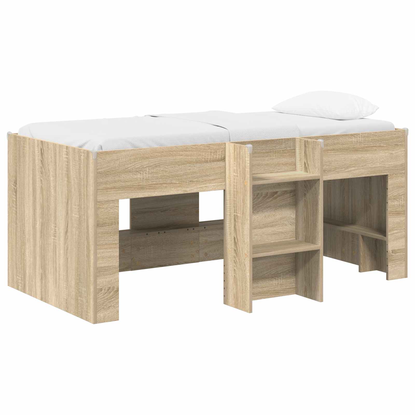 Dětská vysoká postel 2 pcs Sonoma 163 x 101,1 x 68,5 cm - obrázek 2